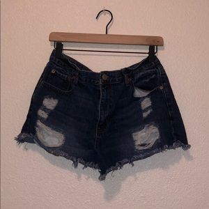 Cheeky High Waisted Shorts